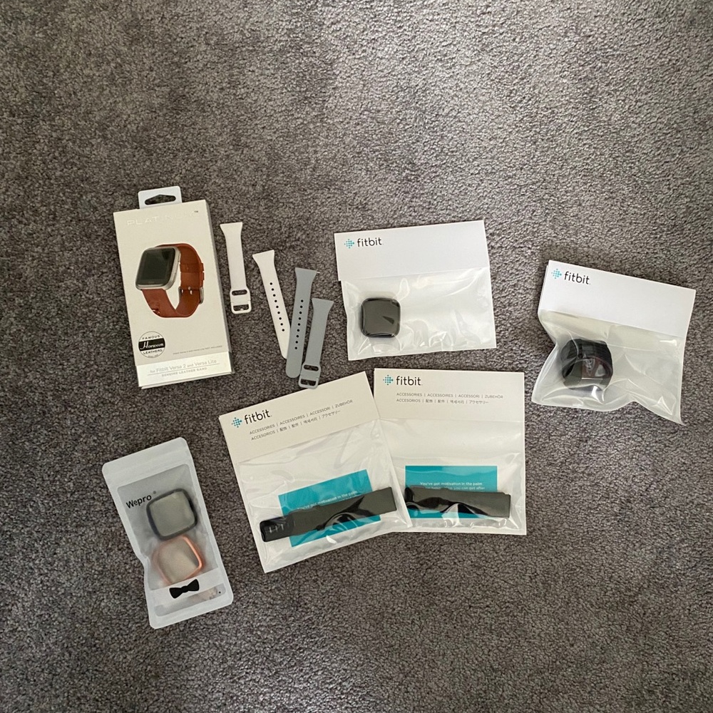 New Fitbit Versa 2 and accessories